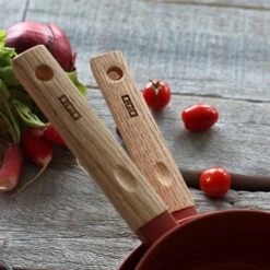 Casserole Ector Induction Aluminium Revêtu Manche En Bois 16 Cm Rouge -Maison Cuisine 108009 3 3 Casserole Ector induction aluminium revetu manche en bois 16 cm rouge Ogo