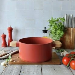 Faitout Ector Induction Aluminium Revêtu 24 Cm Rouge 9 Faitout Ector Induction Aluminium Revêtu 24 Cm Rouge -Maison Cuisine 108015 4 1 Faitout Ector induction aluminium revetu 24 cm rouge Ogo