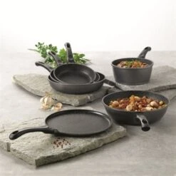 Sauteuse Et Couvercle Revêtement Dur Comme La Pierre 28 Cm -Maison Cuisine 10826 2 2 Sauteuse et couvercle revetement Dur comme la pierre 28 cm Mathon