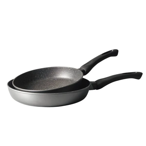 Lot 2 Poêles Avec Revêtement Dur Comme La Pierre 24 Et 28 Cm 1 Lot 2 Poêles Avec Revêtement Dur Comme La Pierre 24 Et 28 Cm