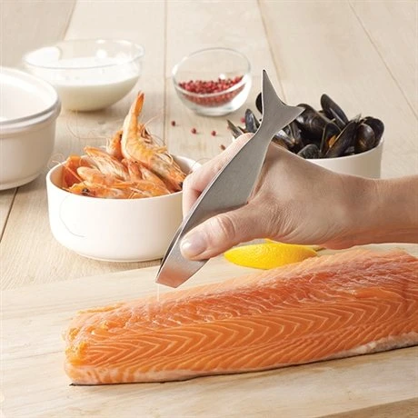 Lot Poêle à Poisson Dur Comme La Pierre 34 Cm Et Pince à Arêtes Forme Poisson 2 Lot Poêle à Poisson Dur Comme La Pierre 34 Cm Et Pince à Arêtes Forme Poisson – Image 2