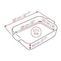 Peugeot Plat Four Rectangulaire Ardoise Céramique 32 Cm -Maison Cuisine 201173 3 3 Plat four rectangulaire ardoise ceramique 32 cm Peugeot