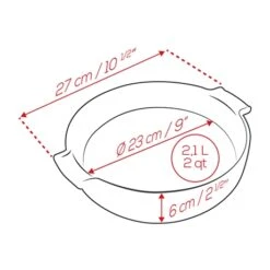 Peugeot Plat Four Rond Céramique Ardoise 27 Cm 5 Peugeot Plat Four Rond Céramique Ardoise 27 Cm -Maison Cuisine 201197 2 2 Plat four rond ceramique ardoise 27 cm Peugeot