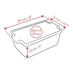 Peugeot Terrine Céramique Ardoise 20 Cm 650 Ml -Maison Cuisine 201209 3 2 Terrine ceramique ardoise 20 cm 650 ml Peugeot