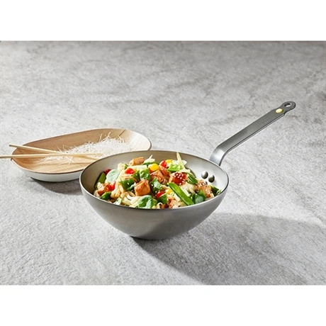 De Buyer Wok Minéral B 28 Cm 3 De Buyer Wok Minéral B 28 Cm – Image 3