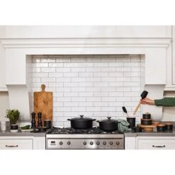 Le Creuset Cocotte Fonte Ovale 27 Cm Noir -Maison Cuisine 213195 2 2 Cocotte fonte ovale 27 cm noir Le Creuset