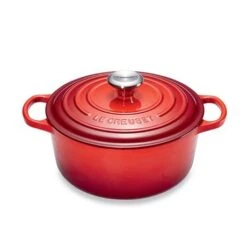 Le Creuset Cocotte Fonte Rond 20 Cm Cerise