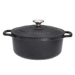 Mini Cocotte Sublime Fonte Rond 0,6 L 12 Cm Noir
