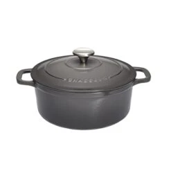 Cocotte Sublime Fonte Rond 6,1 L 28 Cm Grise