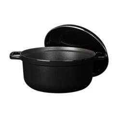 Invicta Cocotte Bistrot Noir 2 à 4 Personnes 20 Cm -Maison Cuisine 213258 1 3 Cocotte bistrot noir 2 a 4 personnes 20 cm Invicta