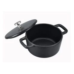 Produits populaires -Maison Cuisine 213275 1 1 Mini cocotte ronde 10 cm Black Design Baumalu