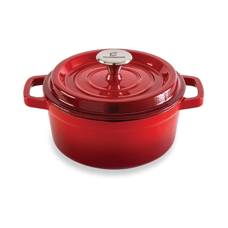 Cocotte En Fonte Ronde 20 Cm 2,3 L Rouge 1 Cocotte En Fonte Ronde 20 Cm 2,3 L Rouge