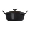 Le Creuset Cocotte Fonte Ronde Plume 24 Cm 2,4 L Noir