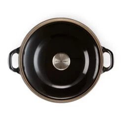 Le Creuset Cocotte Fonte Ronde Plume 24 Cm 2,4 L Noir -Maison Cuisine 21607 2 1 Cocotte fonte ronde Plume 24 cm 2 4 L noir Le Creuset