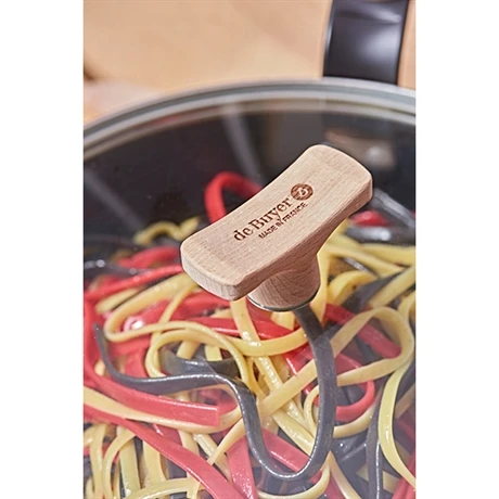 De Buyer Couvercle Verre 24 Cm Bouton Bois De Hêtre 2 De Buyer Couvercle Verre 24 Cm Bouton Bois De Hêtre – Image 2