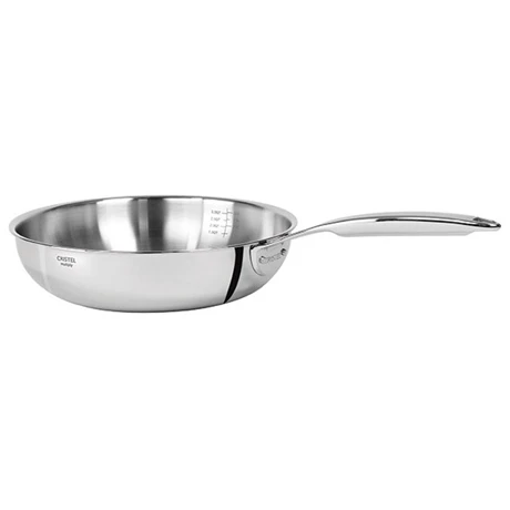 Poêle Sautoir Inox Castel'Pro 28 Cm 1 Poêle Sautoir Inox Castel'Pro 28 Cm