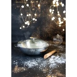 Wok Inox Casteline 28 Cm -Maison Cuisine 272019 2 3 Wok inox Casteline 28 cm Cristel