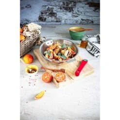 Wok Inox Casteline 28 Cm -Maison Cuisine 272019 3 3 Wok inox Casteline 28 cm Cristel