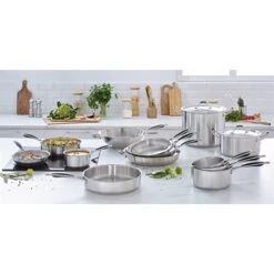 Sauteuse Excell'Inox Tout Inox 24 Cm -Maison Cuisine 272026 2 4 Sauteuse Excell Inox tout inox 24 cm Mathon