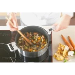 Sauteuse Antiadhérente Strate 24 Cm -Maison Cuisine 27267 2 2 Sauteuse antiadherente Strate 24 cm Cristel