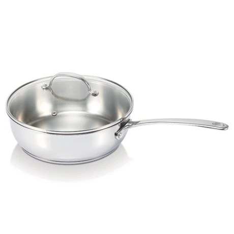 BEKA Sauteuse Inox Avec Couvercle 24 Cm Belvia 1 BEKA Sauteuse Inox Avec Couvercle 24 Cm Belvia