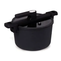 Cuiseur Basse Pression Noir 6 L 24 Cm