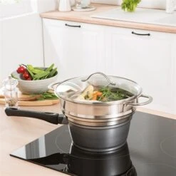 Panier Vapeur Multidiamètre 20, 22, 24 Cm 6 Panier Vapeur Multidiamètre 20, 22, 24 Cm -Maison Cuisine 274020 2 2 Panier vapeur multidiametre 20 22 24 cm Mathon