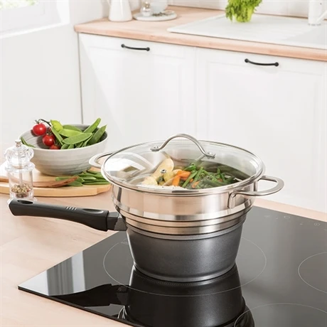 Panier Vapeur Multidiamètre 20, 22, 24 Cm 3 Panier Vapeur Multidiamètre 20, 22, 24 Cm – Image 3