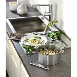 Faitout Inox Strate 24 Cm 5,1 L -Maison Cuisine 27636 3 2 Faitout inox Strate 24 cm 5 1 L Cristel
