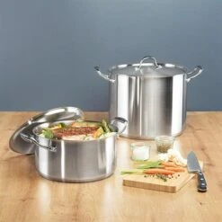 Faitout Inox Avec Couvercle Excell'inox 24 Cm 5,4 L 5 Faitout Inox Avec Couvercle Excell'inox 24 Cm 5,4 L -Maison Cuisine 27662 2 1 Faitout inox avec couvercle Excell inox 24 cm 5 4 L Mathon