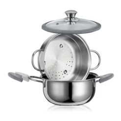 Cuiseur Vapeur Premium Inox 22 Cm 3, 8 L