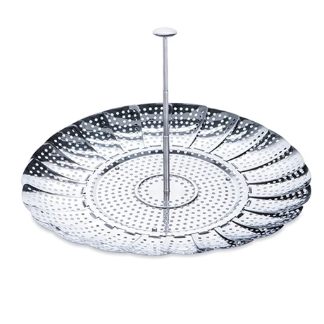 Panier Vapeur Inox Marguerite Pliable 28 Cm 4 Panier Vapeur Inox Marguerite Pliable 28 Cm – Image 4