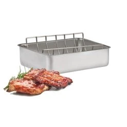 Plat à Four Smart Grill 36 X 25 X 8 Cm Et Grille Barbecue
