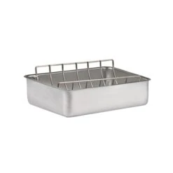 Plat à Four Smart Grill 36 X 25 X 8 Cm Et Grille Barbecue -Maison Cuisine 278033 3 1 Plat a four Smart Grill 36 x 25 x 8 cm et grille barbecue Inoxriv