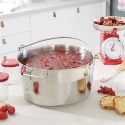Marmite à Crustacés - Bassine à Confiture Inox 30 Cm