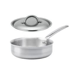 De Buyer Set Sauteuse Alchimy 24 Cm Et Couvercle