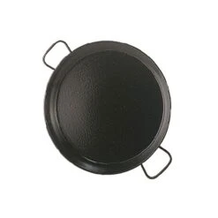 Plat à Paëlla Acier Emaillé 46 Cm