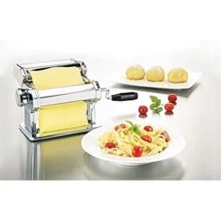 Lot Machine à Pâtes + Doseur à Spaghettis En Inox -Maison Cuisine 28918 3 1 Lot machine a pates doseur a spaghettis en inox Mathon