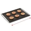 Grille De Cuisson Extensible Avec Feuille Perforée Anti-adhérente 41 à 49 Cm