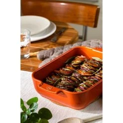 Peugeot Plat Rectangulaire Céramique Terracotta 32 Cm -Maison Cuisine 301342 2 3 Plat rectangulaire ceramique terracotta 32 cm Peugeot
