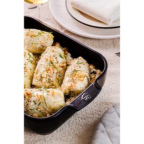 Peugeot Plat à Four Céramique Appolia Rectangulaire Noir Mat 36 Cm 5 Peugeot Plat à Four Céramique Appolia Rectangulaire Noir Mat 36 Cm – Image 5