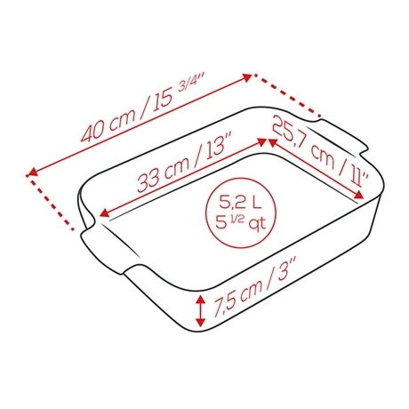 Peugeot Plat à Four Céramique Appolia Rectangulaire Noir Mat 40 Cm 3 Peugeot Plat à Four Céramique Appolia Rectangulaire Noir Mat 40 Cm – Image 3