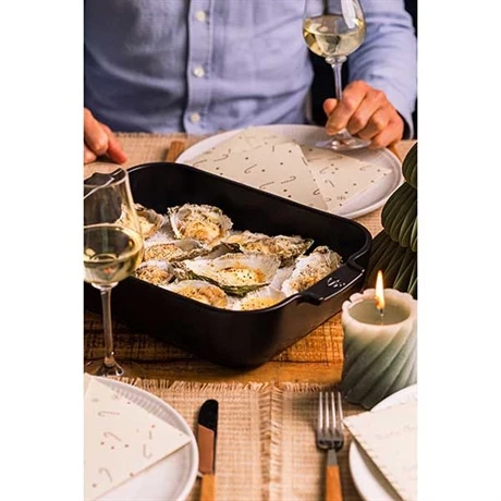 Peugeot Plat à Four Céramique Appolia Rectangulaire Noir Mat 40 Cm 5 Peugeot Plat à Four Céramique Appolia Rectangulaire Noir Mat 40 Cm – Image 5