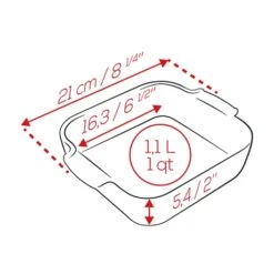 Produits populaires -Maison Cuisine 309023 1 2 Set 2 petits plats a four rouge ceramique 21 et 25cm Peugeot