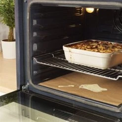 Lot 2 Grilles De Cuisson Anti-adhérentes + Feuille De Protection Pour Four -Maison Cuisine 30905 4 1 Lot 2 grilles de cuisson anti adherentes feuille de protection pour four Mathon