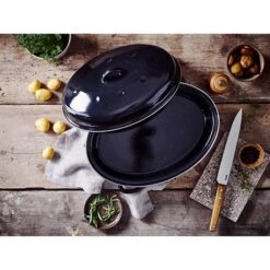 BEKA Lot Roaster Roasty'Cook 38 Cm + Grille -Maison Cuisine 389006 2 1 Lot roaster Roasty Cook 38 cm grille Beka