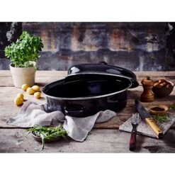 BEKA Lot Roaster Roasty'Cook 38 Cm + Grille -Maison Cuisine 389006 4 1 Lot roaster Roasty Cook 38 cm grille Beka