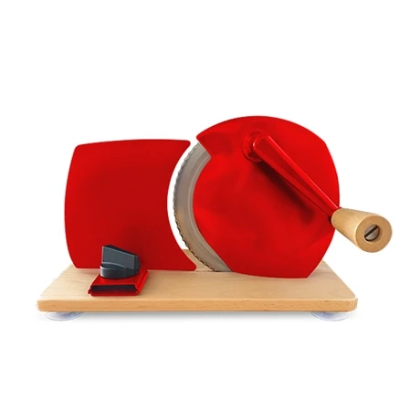 Jupiter Trancheuse Manuelle Lame 17 Cm Et Plateau Bois Massif Rouge 1 Jupiter Trancheuse Manuelle Lame 17 Cm Et Plateau Bois Massif Rouge