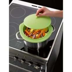 Lekue Cuit Vapeur Pliable En Silicone 24 Cm - 2,5 L -Maison Cuisine 511019 2 1 Cuit vapeur pliable en silicone 24 cm 2 5 L Lekue