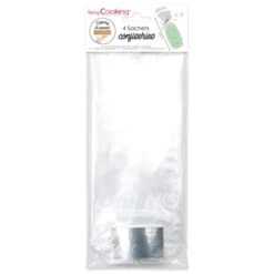 Set De 12 Sachets à Confiseries -Maison Cuisine 569008 2 1 Set de 12 sachets a confiseries Scrapcooking